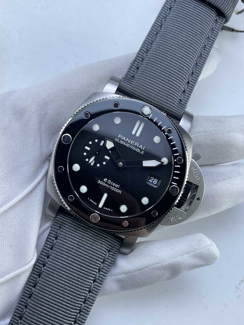 (준비완료/특급배송)NO.3869/VS공장 파네라이 44mm PAM1288 그레이다이얼 그레이나일론스트랩