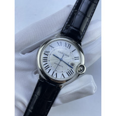 (준비완료/특급배송)NO.3884/AF공장 발롱블루 42MM 화이트다이얼 가죽 오토매틱