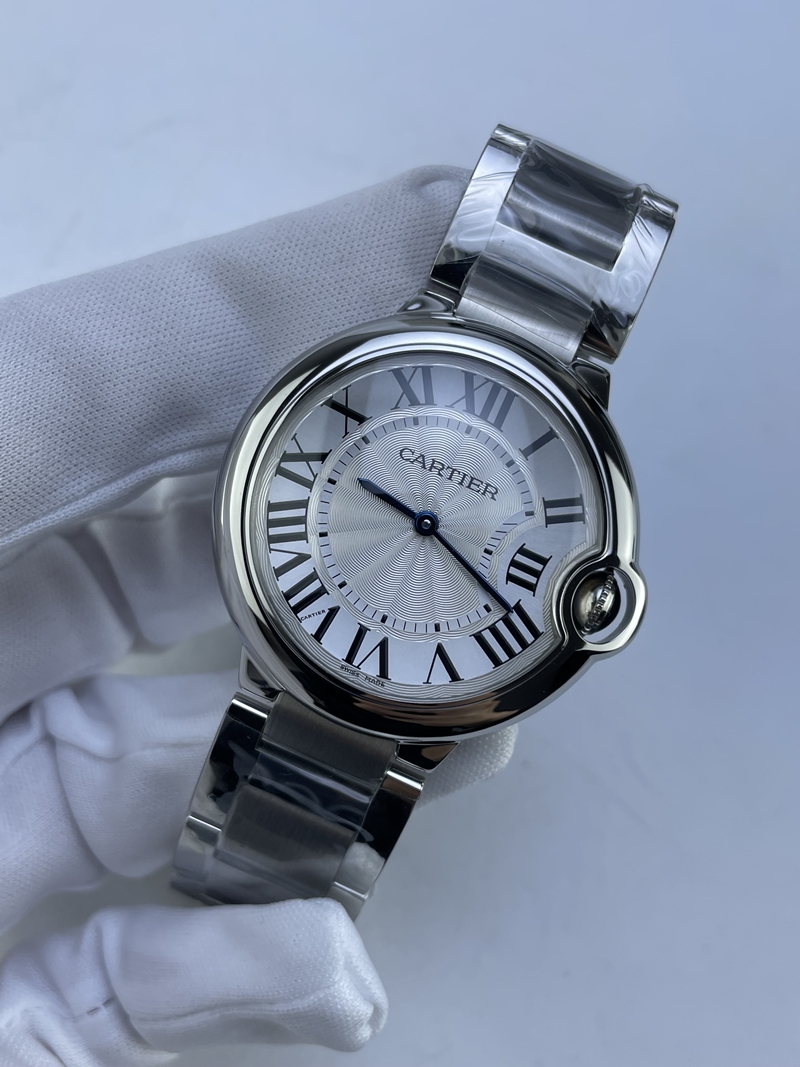 (준비완료/특급배송)NO.3894/V6공장 V7 발롱블루 36MM 쿼츠