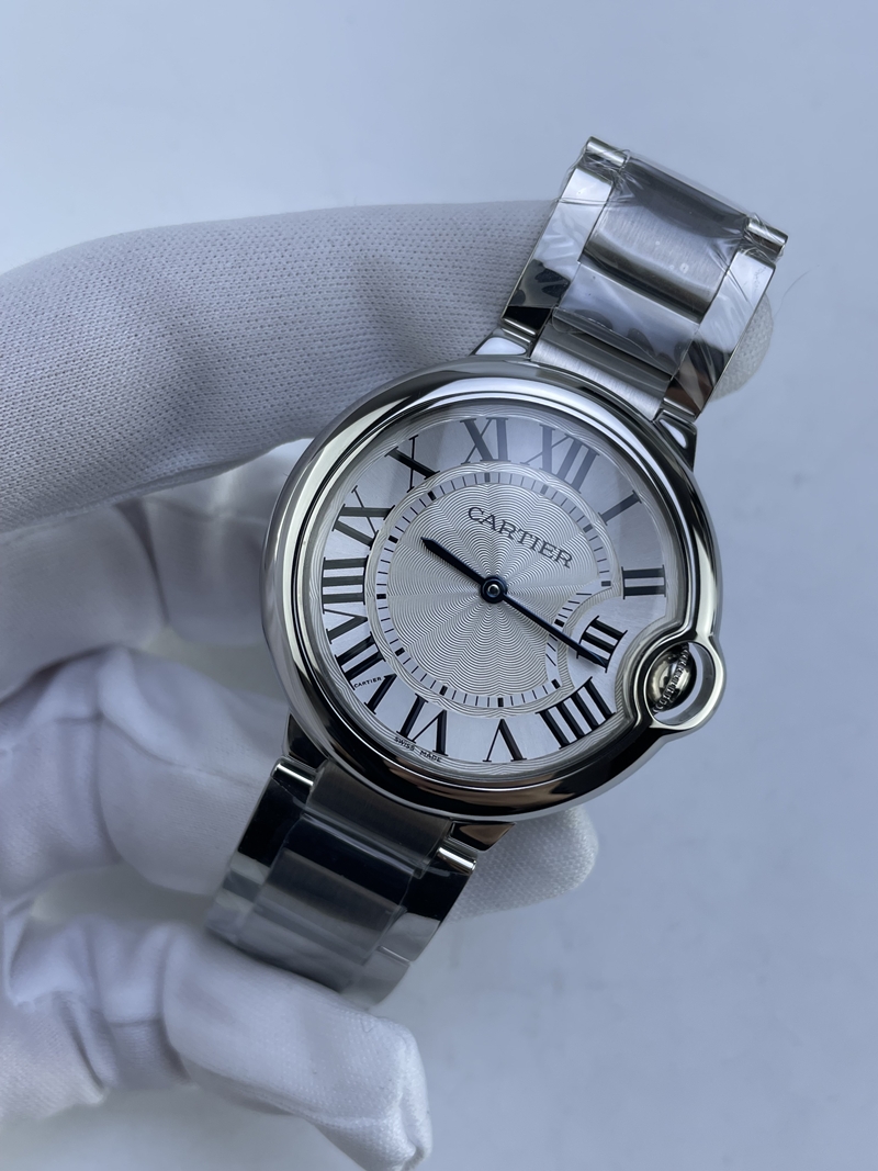 (준비완료/특급배송)NO.3895/V6공장 V7 발롱블루 36MM 쿼츠