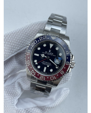 (준비완료/특급배송)NO.4165/QP공장 롤렉스 GMT-Master II 126719 BLRO 블루레드 세라믹 블랙 다이얼 브레이슬릿 JH3285 CHS